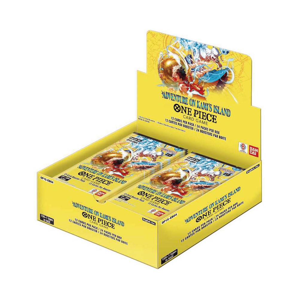 ONE PIECE CARD GAME ADVENTURE ON KAMI’S ISLAND OP15-EB04 DISPLAY 24 BUSTE (ENG)