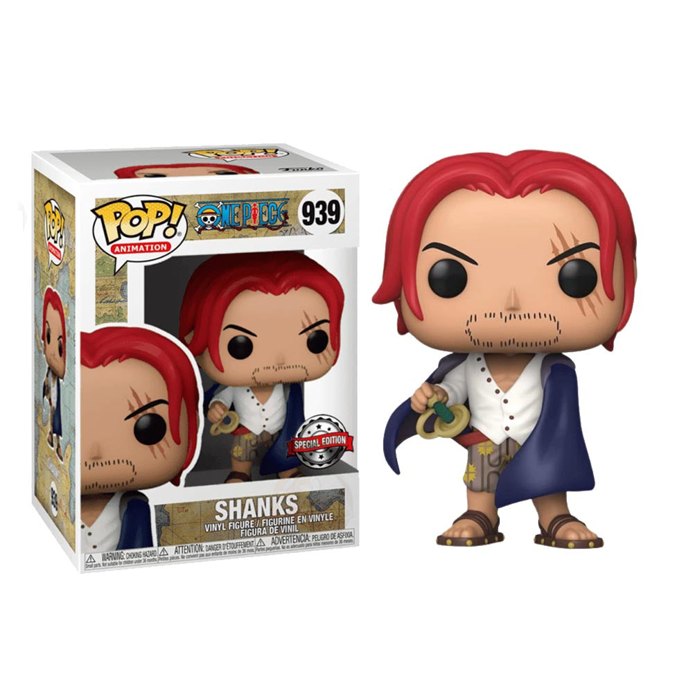 FUNKO POP Animation: Shanks #939 9cm (Pop! | FUNKO)