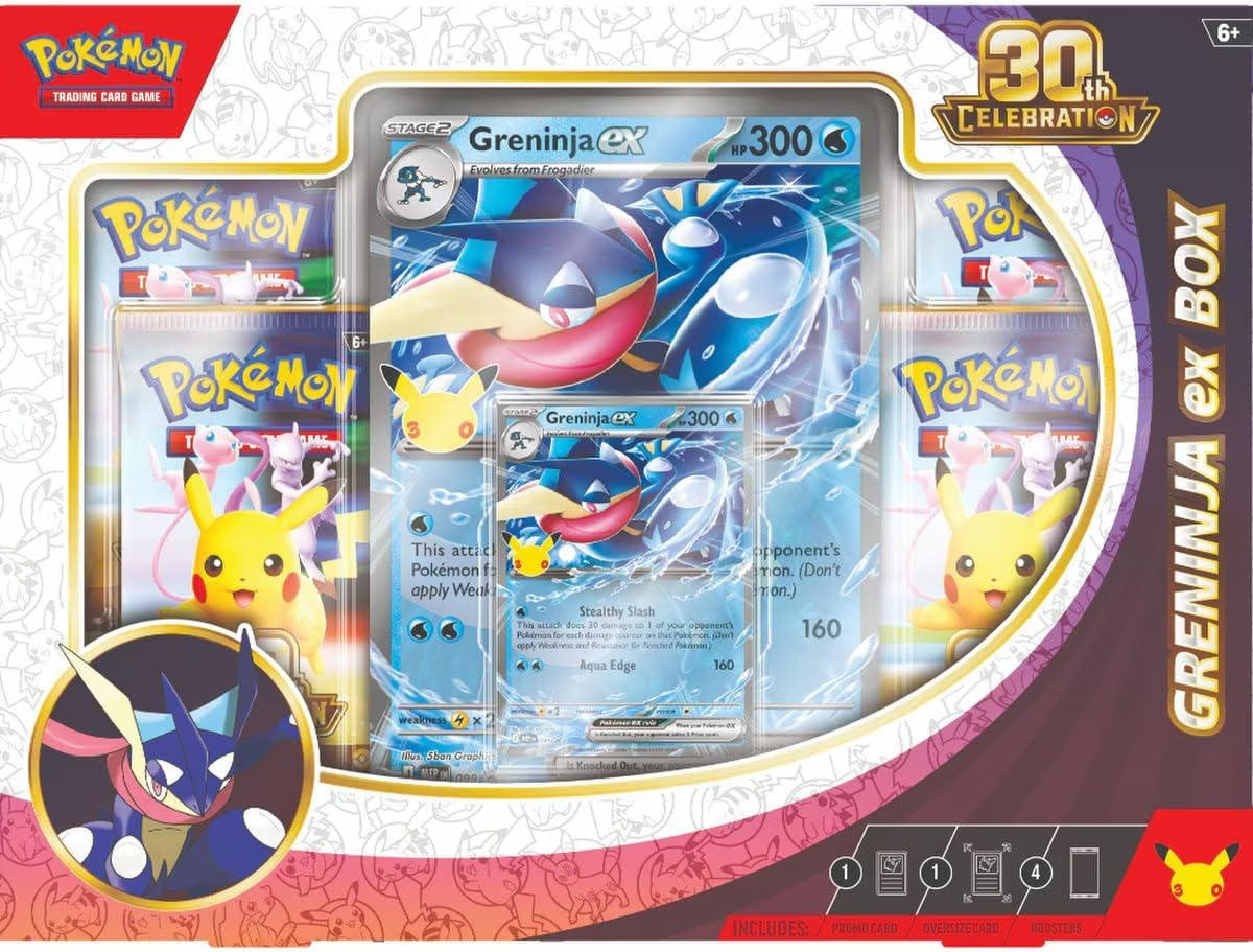 Collezione Greninja-EX  il 30° anniversario
