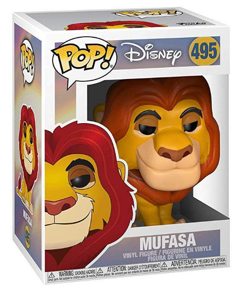 FUNKO POP Disney: Il Re Leone - 495 Mufasa 9 cm (Pop!)
