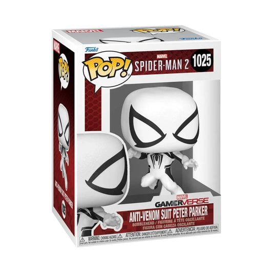 Anti-Venom Suit Peter Parker Vinyl Figurine 1025 | Funko Pop!