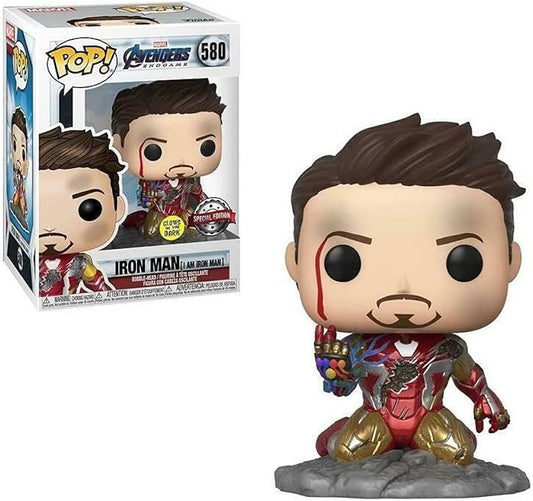 FUNKO POP Marvel: Avengers Endgame - 580 Iron Man (I am Iron Man) 9 cm (Pop! | FUNKO)