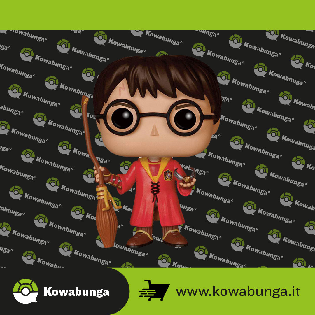 Harry Potter POP! Movies Vinyl Figure Harry Potter Quidditch 9 cm