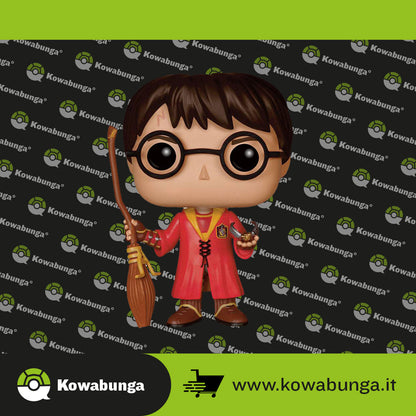 Harry Potter POP! Movies Vinyl Figure Harry Potter Quidditch 9 cm