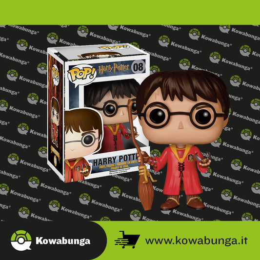 Harry Potter POP! Movies Vinyl Figure Harry Potter Quidditch 9 cm