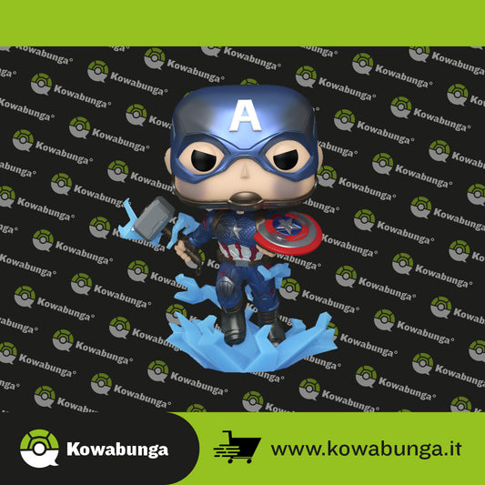 FUNKO POP Marvel: Avengers Endgame - 1198 Cap w/Hammer (Exclusive) 9 cm (Pop!)