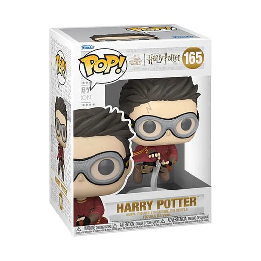 FUNKO POP Harry Potter: Prisoner of Azkaban - 165 Harry w/Broom (Quidditch) 9 cm (Pop!)