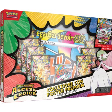 Megaevoluzione: Ascesa Eroica - Collezione con Poster Premium - Mega Gardevoir (ITA)