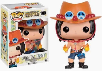 FUNKO POP Animation: Portgas.D.Ace #100 9cm (Pop! | FUNKO)